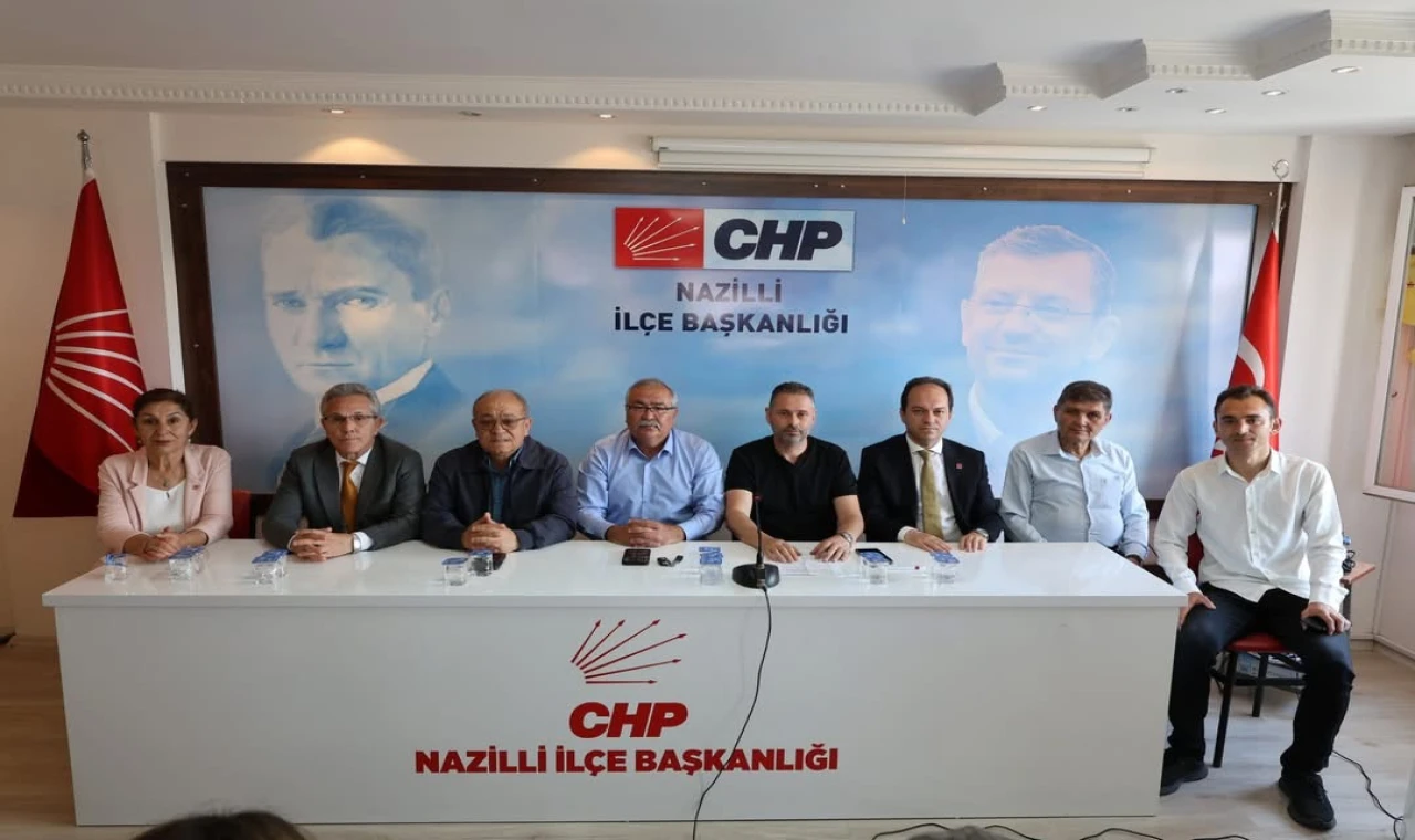 CHP Nazilli’de Bayramlaşma Programında Buluştu