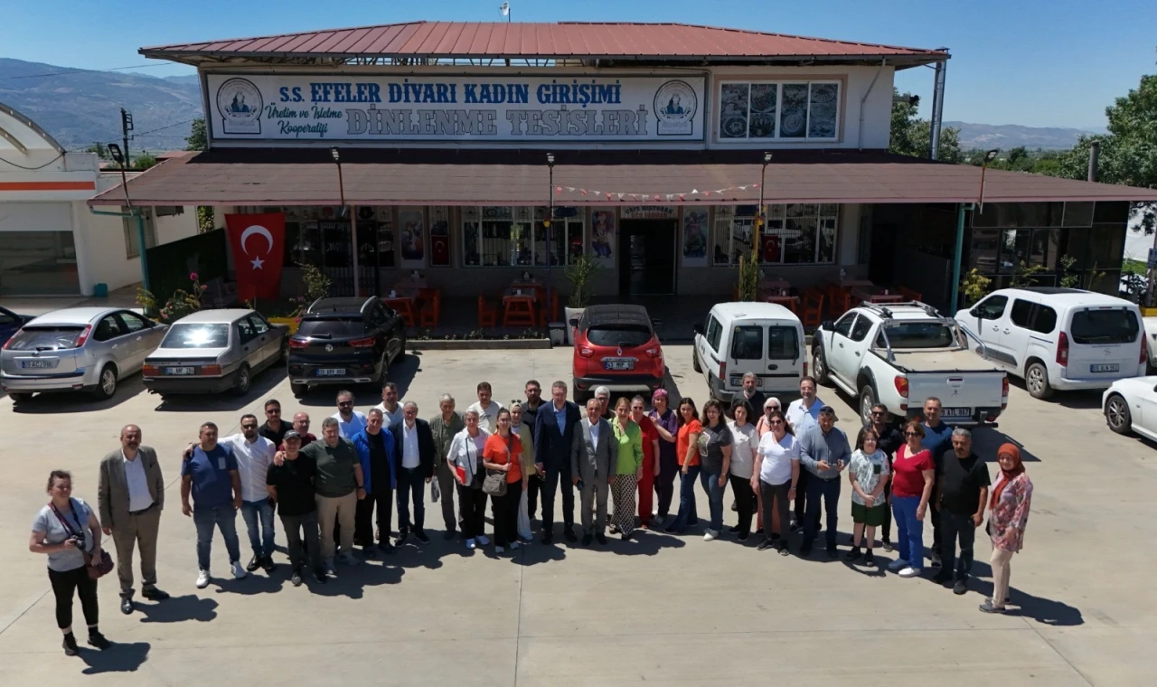 Efeler Diyarı Kadın Kooperatifi, Ege Basınına ev sahipliği yaptı