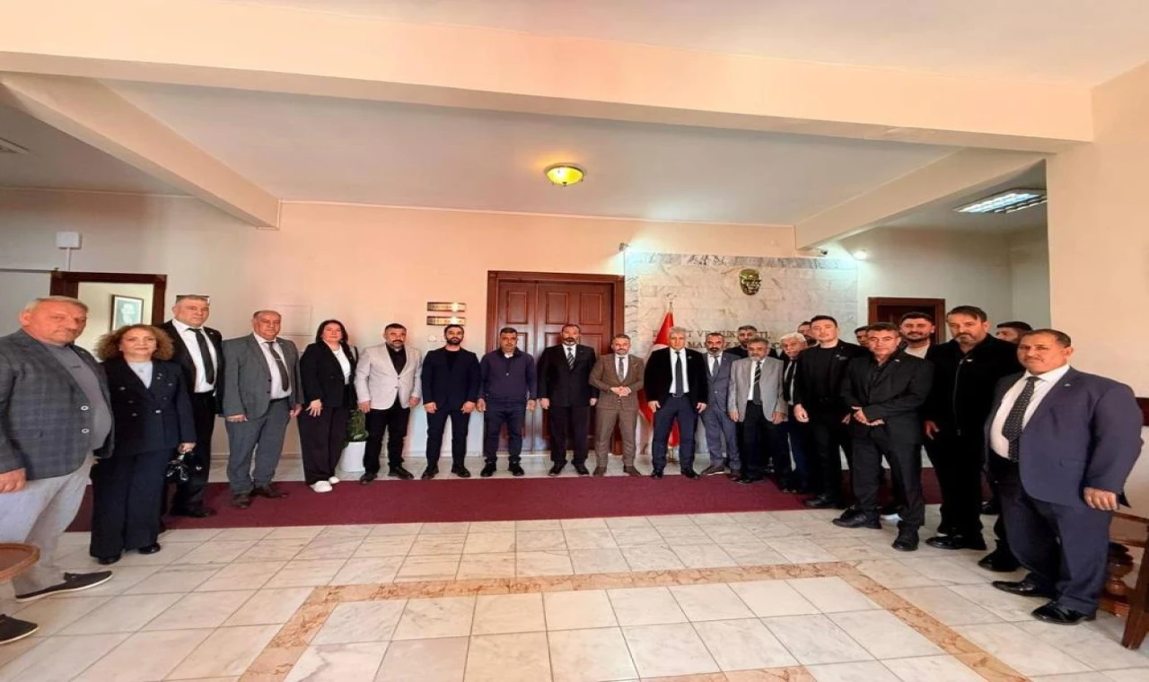 MHP İlçe Başkanı Taşdemir, Kaymakam Keklik ile görüştü