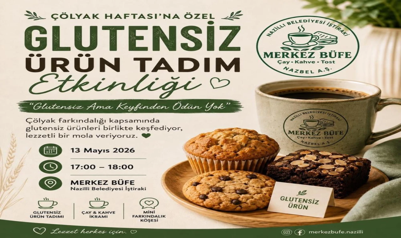 Nazilli Belediyesi’nden Çölyak farkındalığı