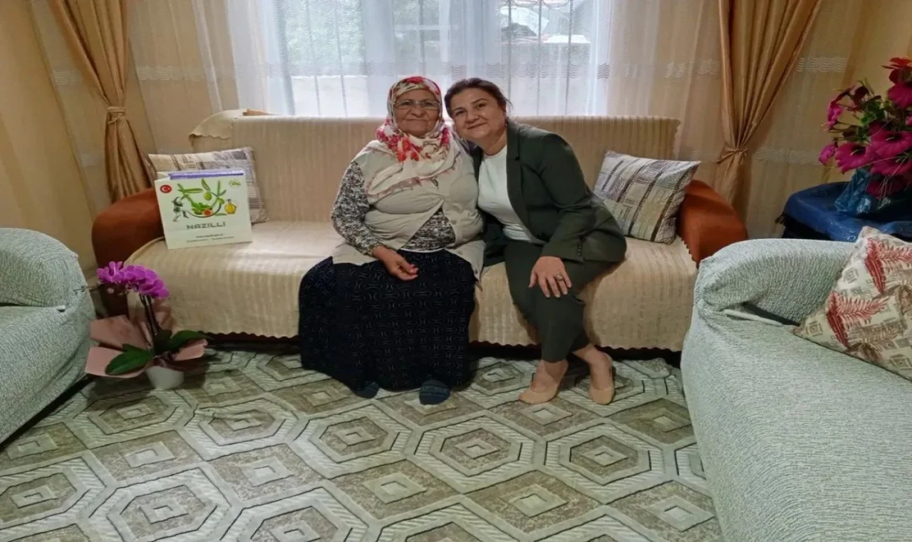 Nazilli’de şehit ailelerine anlamlı bayram ziyareti