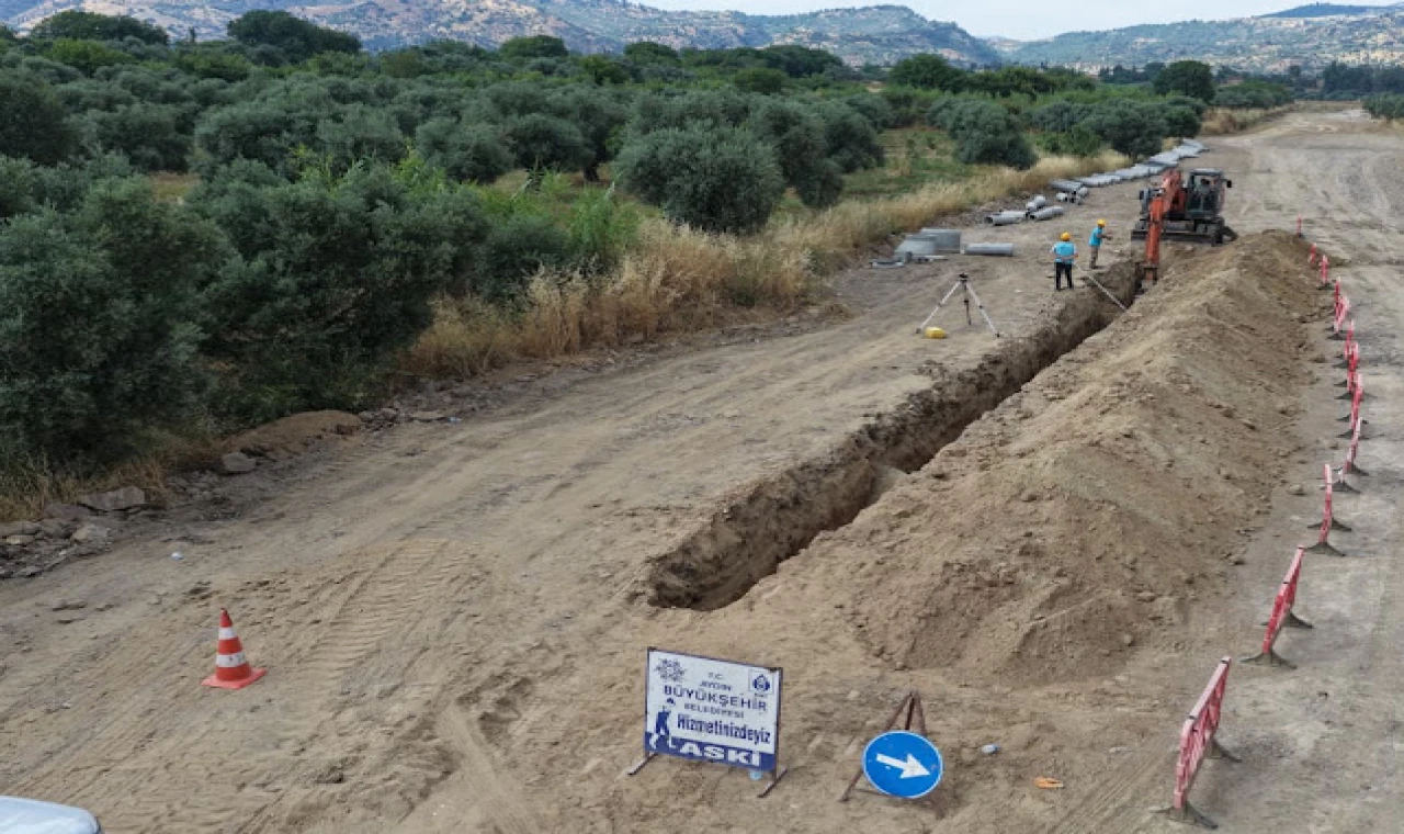 BAŞKAN ÇERÇİOĞLU'NDAN EFELER’DE ALTYAPI YATIRIMI