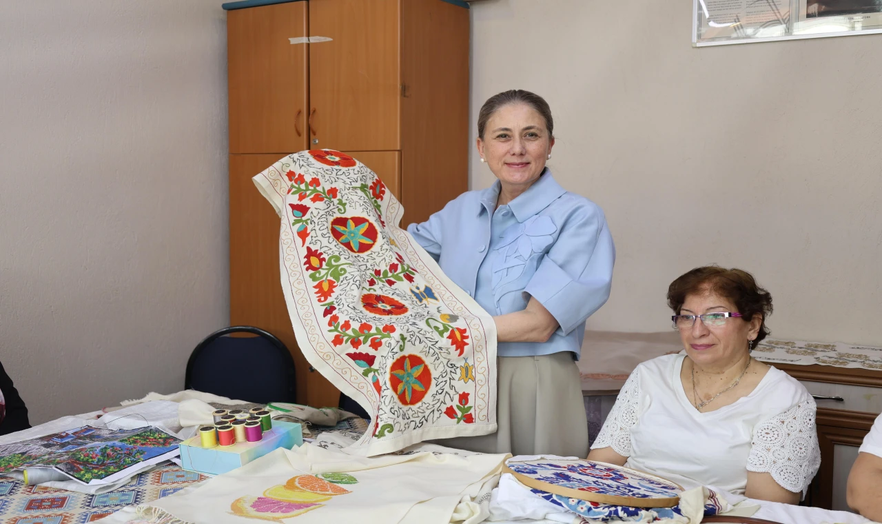Kaymakam Huriye Küpeli Kan’dan Türkiye Derecesi Alan Projeye Ziyaret