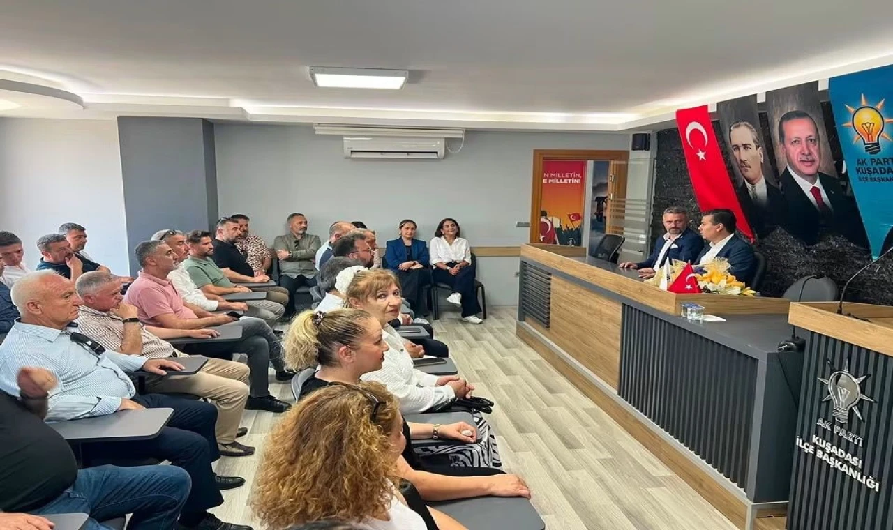 Kuşadası'ndaki çalışmalar değerlendirildi