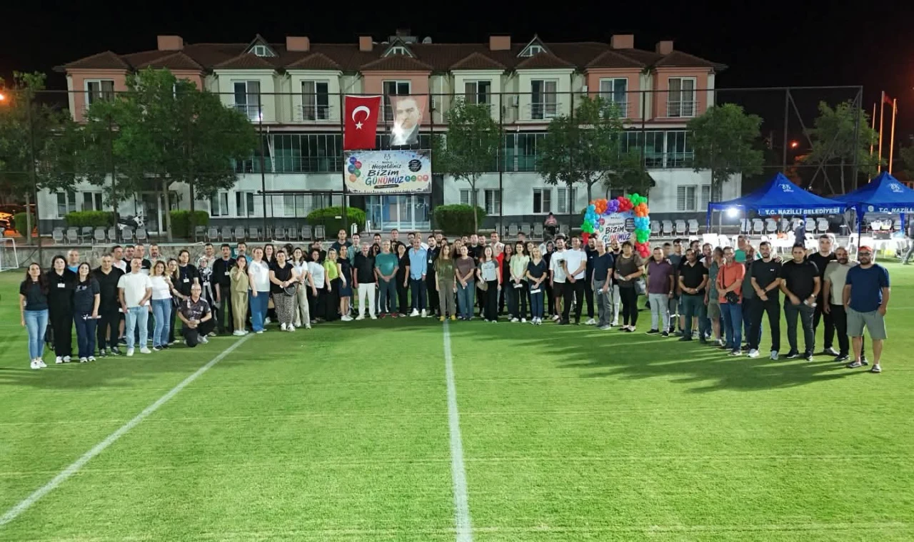 Nazilli Belediyesi personeli ‘Bizim Günümüz’ motivasyon gecesinde buluştu