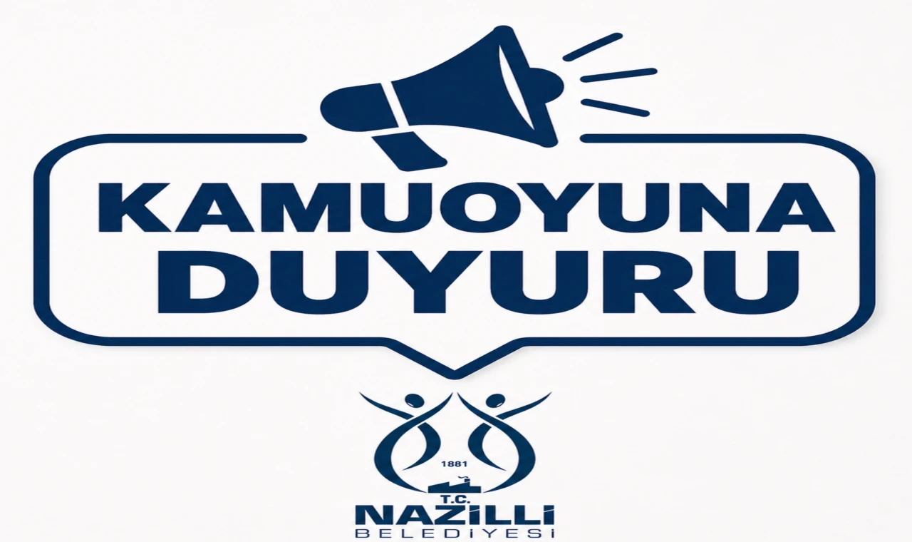 NAZİLLİ BELEDİYESİ’NDEN KAMUOYUNA AÇIKLAMA: İNCELEME SÜRECİ BAŞLATILDI