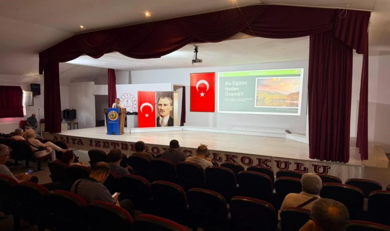 Öğretmenlere yangın farkındalık eğitimi