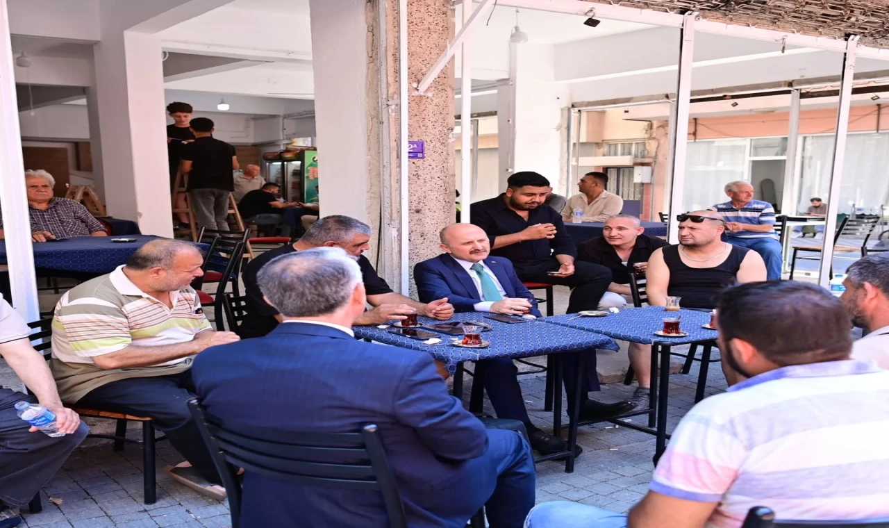 Vali Varol, İncirliova'da vatandaşlarla buluştu