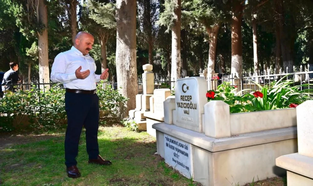 Vali Varol, 'Süper Vali' Recep Yazıcıoğlu'nu unutmadı
