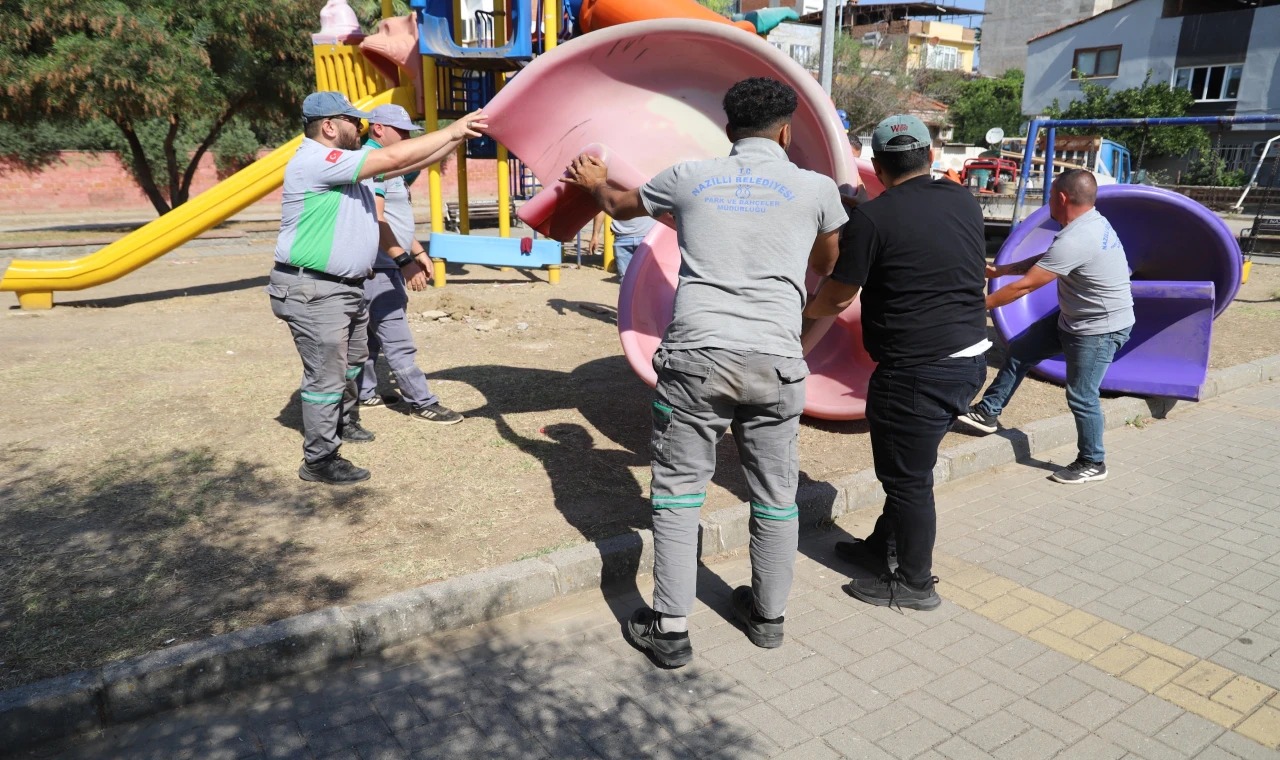 Başkan Tetik Talimat Verdi:  Çocuk Oyun Parklarında Büyük Dönüşüm