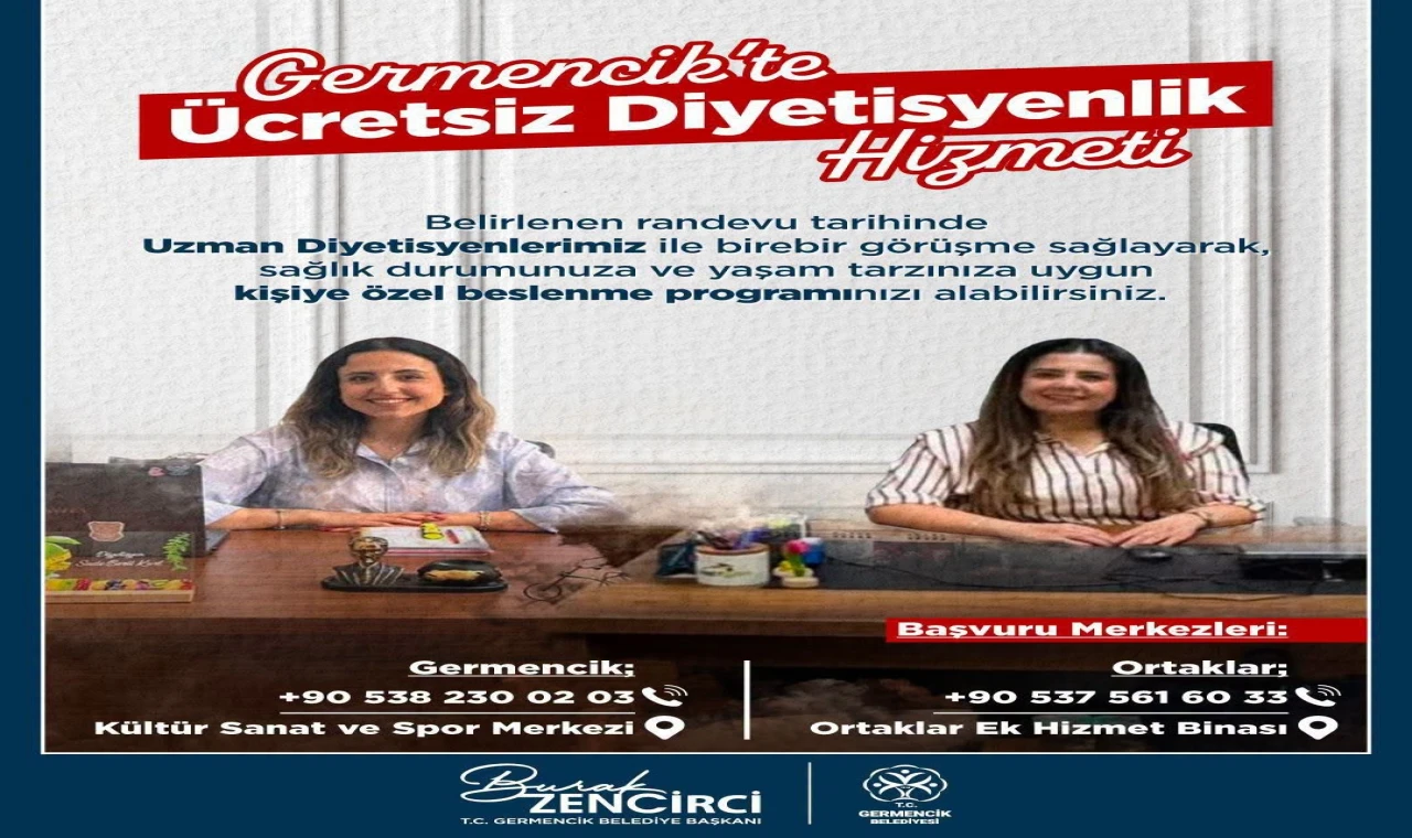 Germencik Belediyesi'nden Sağlıklı Yaşama Ücretsiz Destek