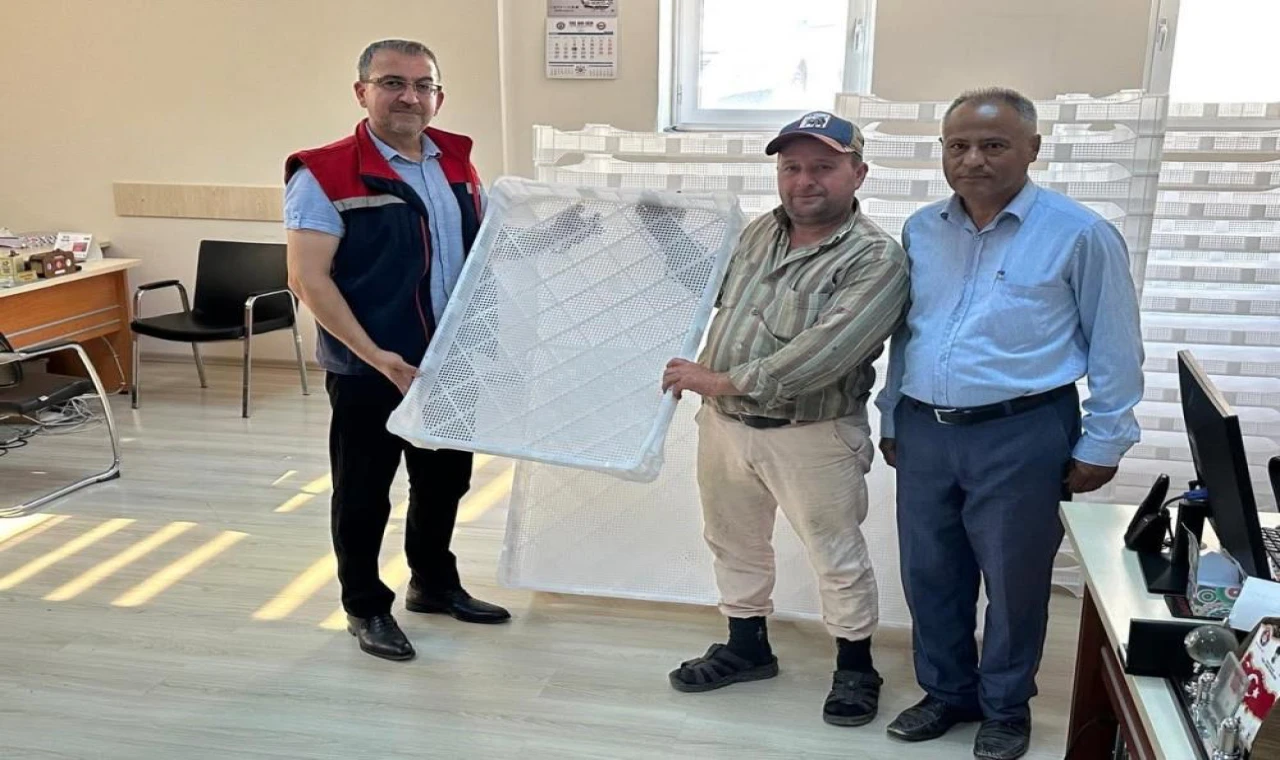 Köşk'te incir üreticisine yüzde 50 hibeli kurutma kereveti desteği