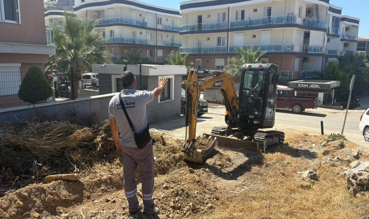 KUŞADASI BELEDİYESİ’NDEN KENT GENELİNDE ALT VE ÜSTYAPI ATAĞI