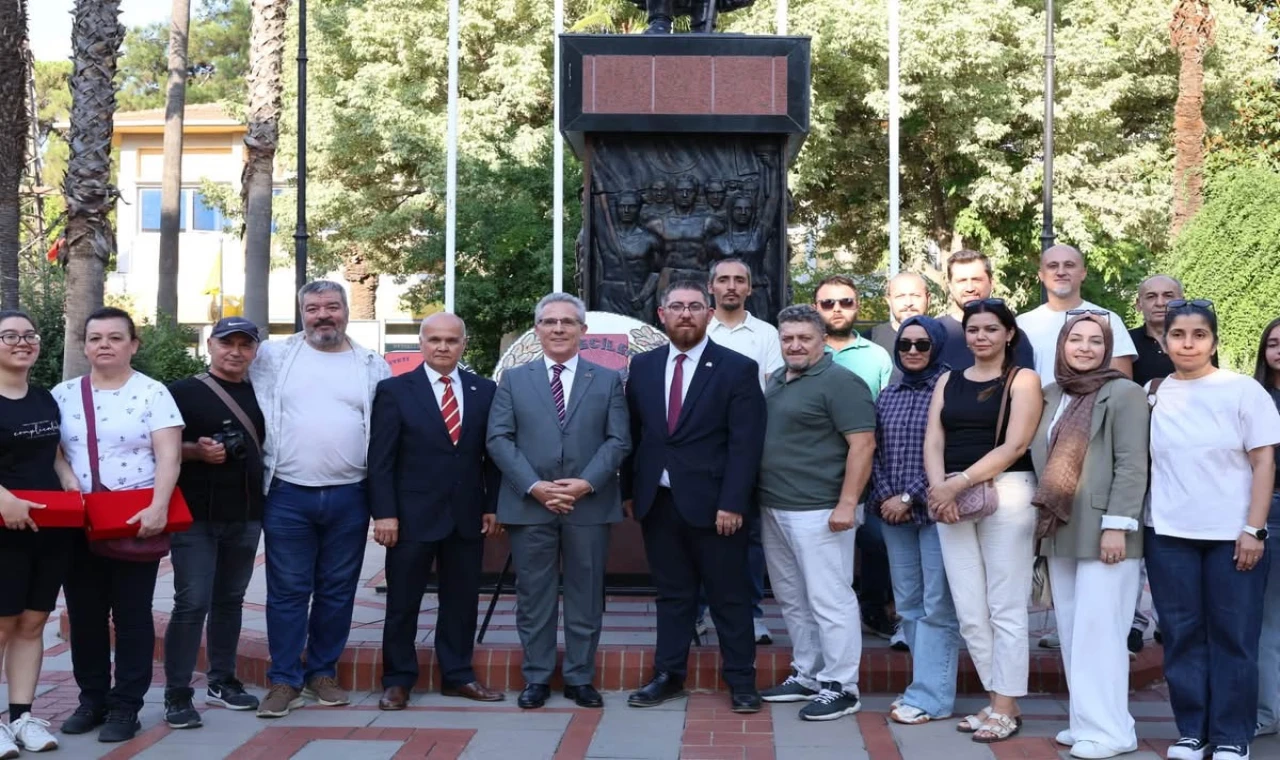 Nazilli’de Gazetecilerden Anlamlı 24 Temmuz Mesajı