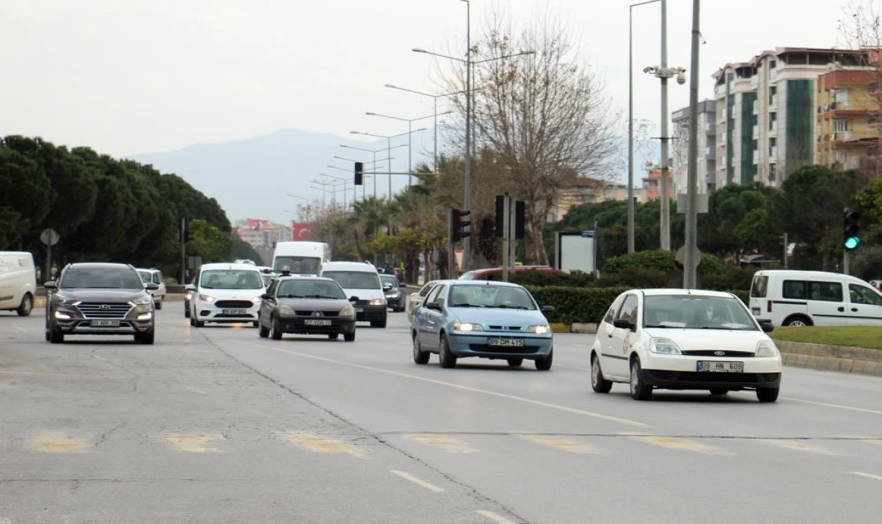 Aydın’da araç sayısı 690 bin oldu