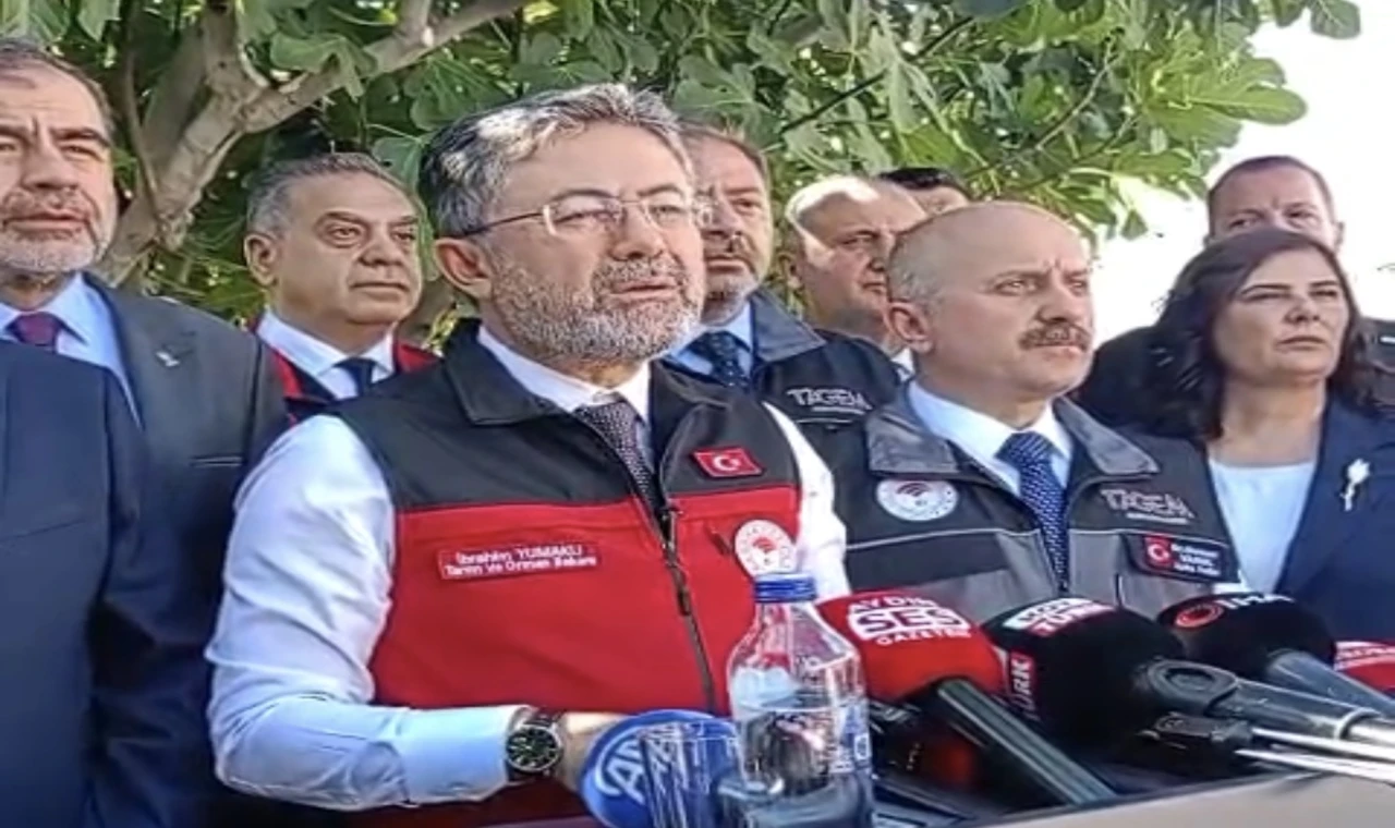 Bakan Yumaklı Aydın’da İncir Hasadına Katıldı