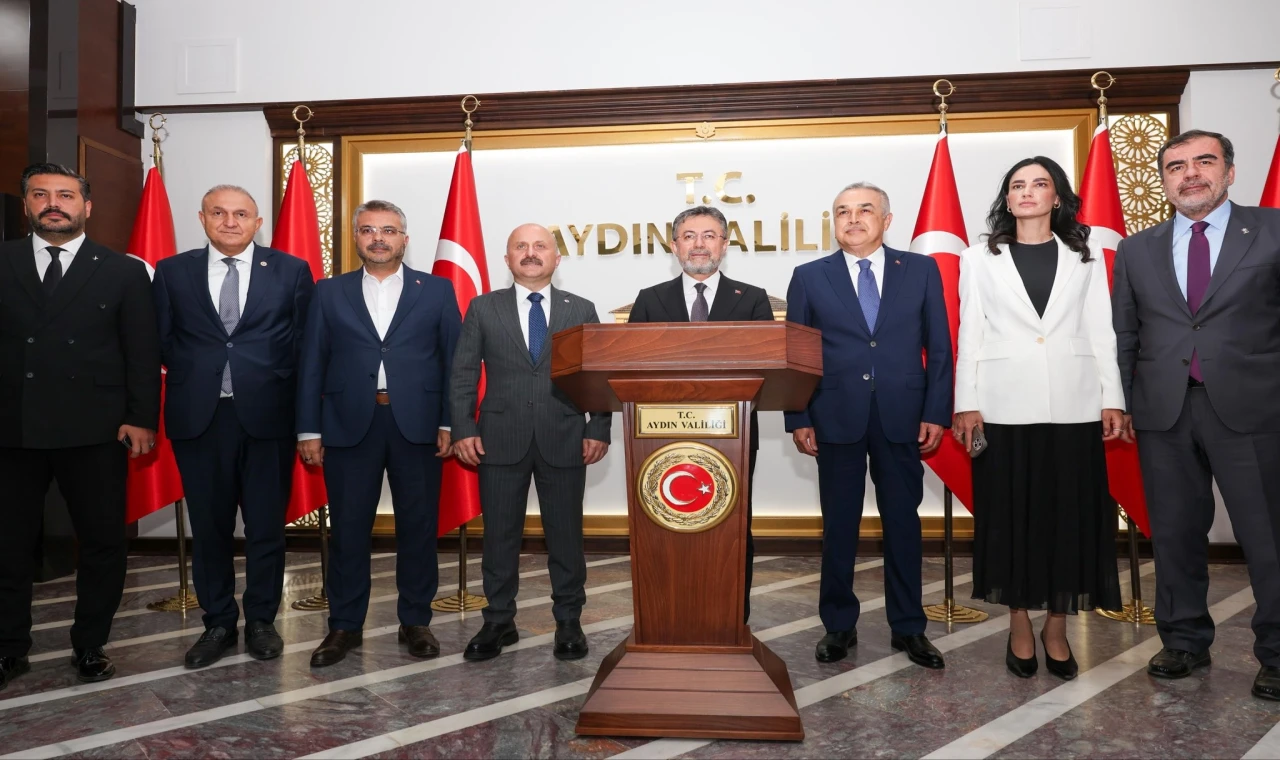 Bakan Yumaklı'nın ikinci durağı Aydın Valiliği oldu