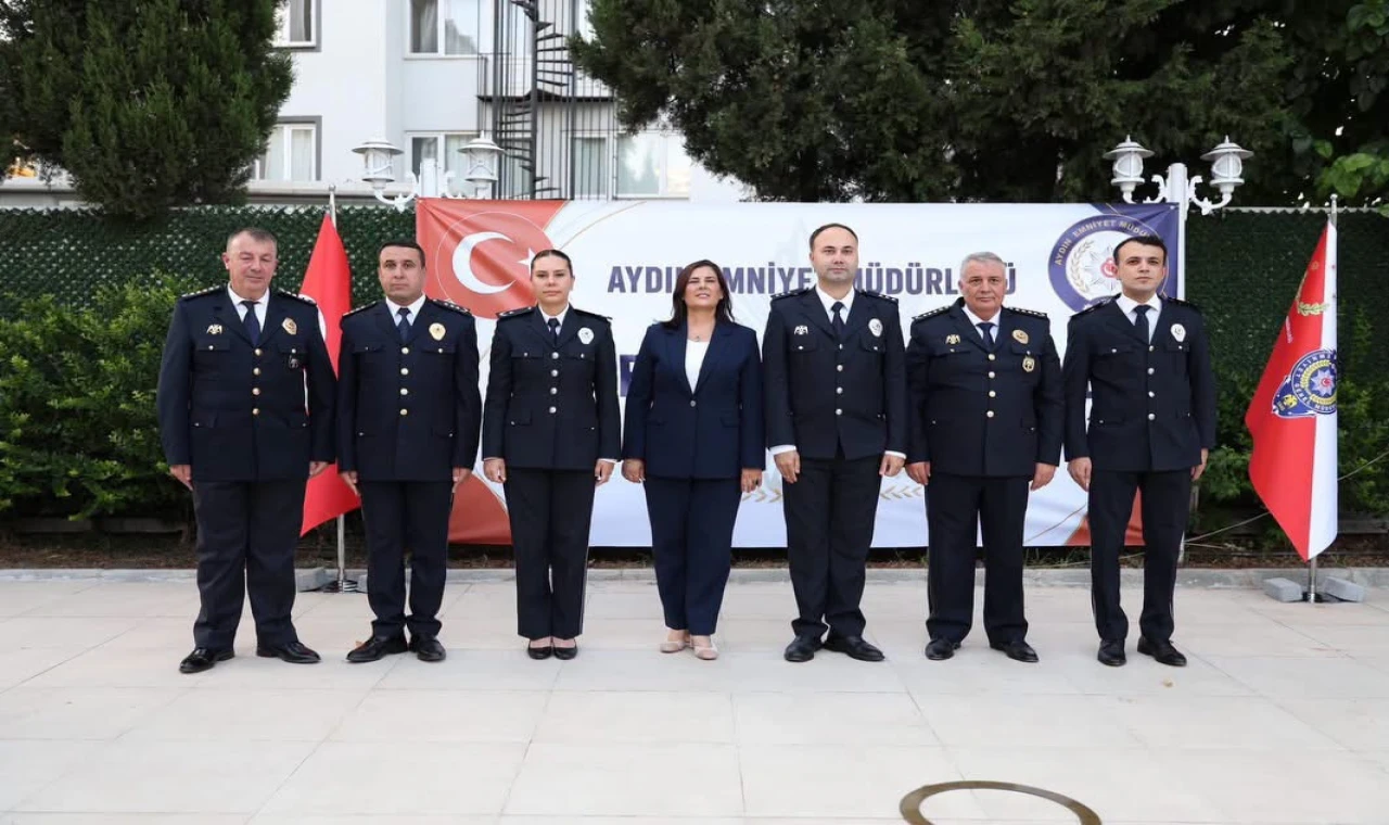 Başkan Çerçioğlu, Aydın Emniyet Müdürlüğü’nün Rütbe Terfi Töreni’ne Katıldı