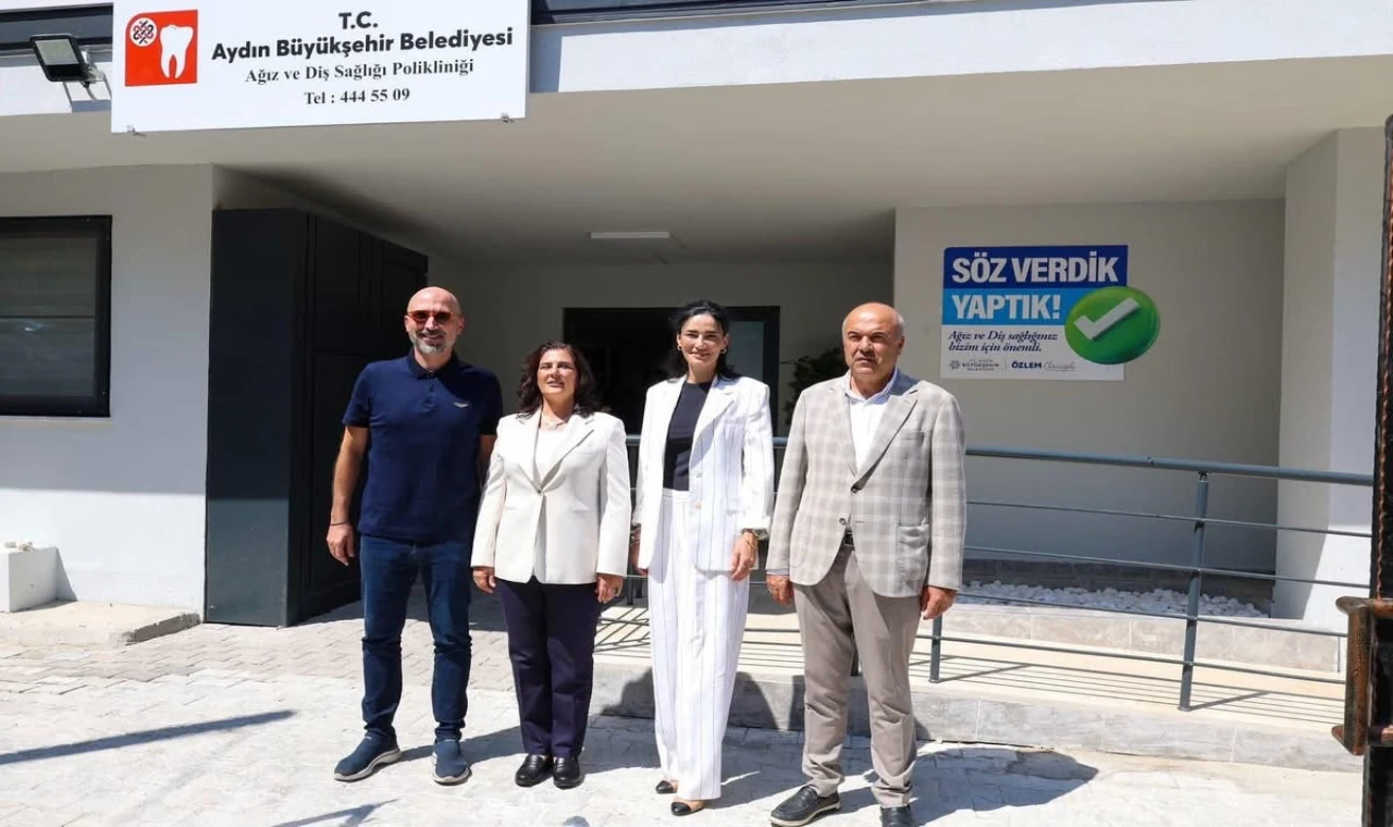 Başkan Çerçioğlu ve Vekil Sarıbaş’tan Ağız ve Diş Sağlığı Polikliniği’ne Ziyaret