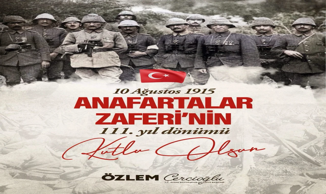 Başkan Çerçioğlu’ndan Anafartalar Zaferi Mesajı