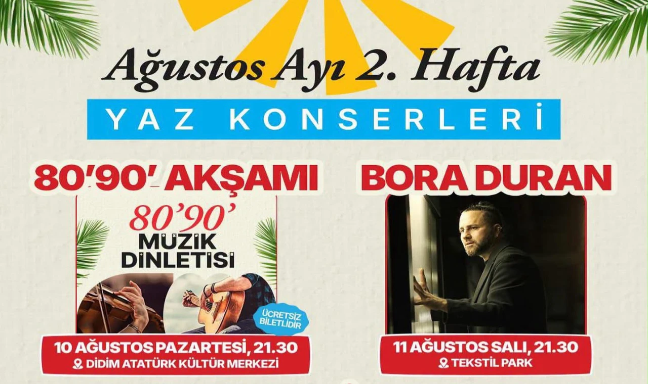 Başkan Çerçioğlu’ndan Aydınlılara Üç Günlük Müzik Şöleni Daveti