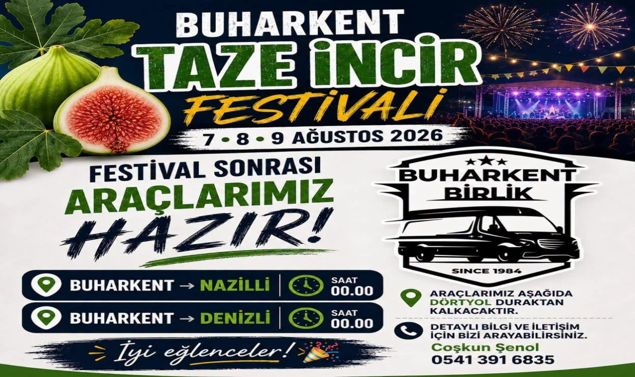 Başkan Mehmet Erol’dan Festival Sonrası Ulaşım Kolaylığı: Nazilli ve Denizli’ye Ek Sefer Müjdesi