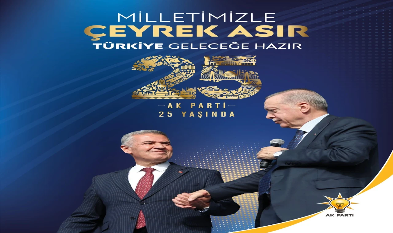 Buharkent Belediye Başkanı Erol’dan AK Parti’nin 25. yılına anlamlı mesaj