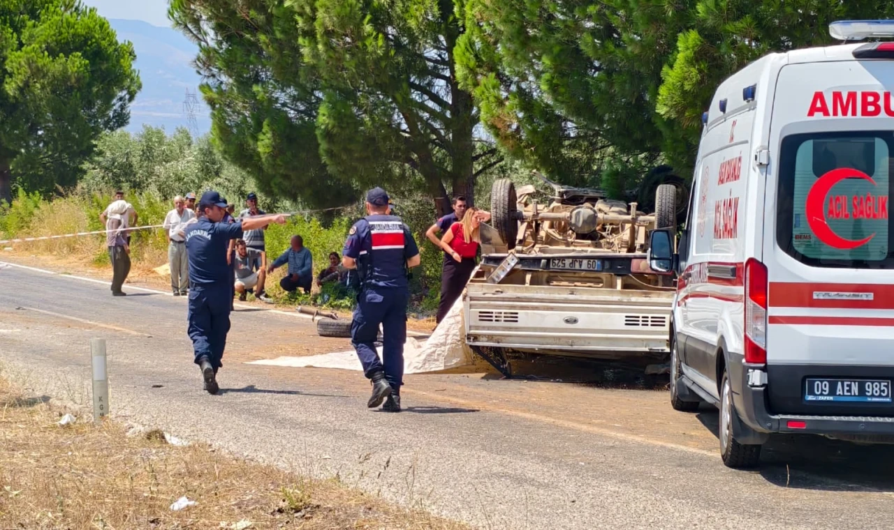 Karacasu’da Feci Kaza: 2 Ölü, 1 Ağır Yaralı
