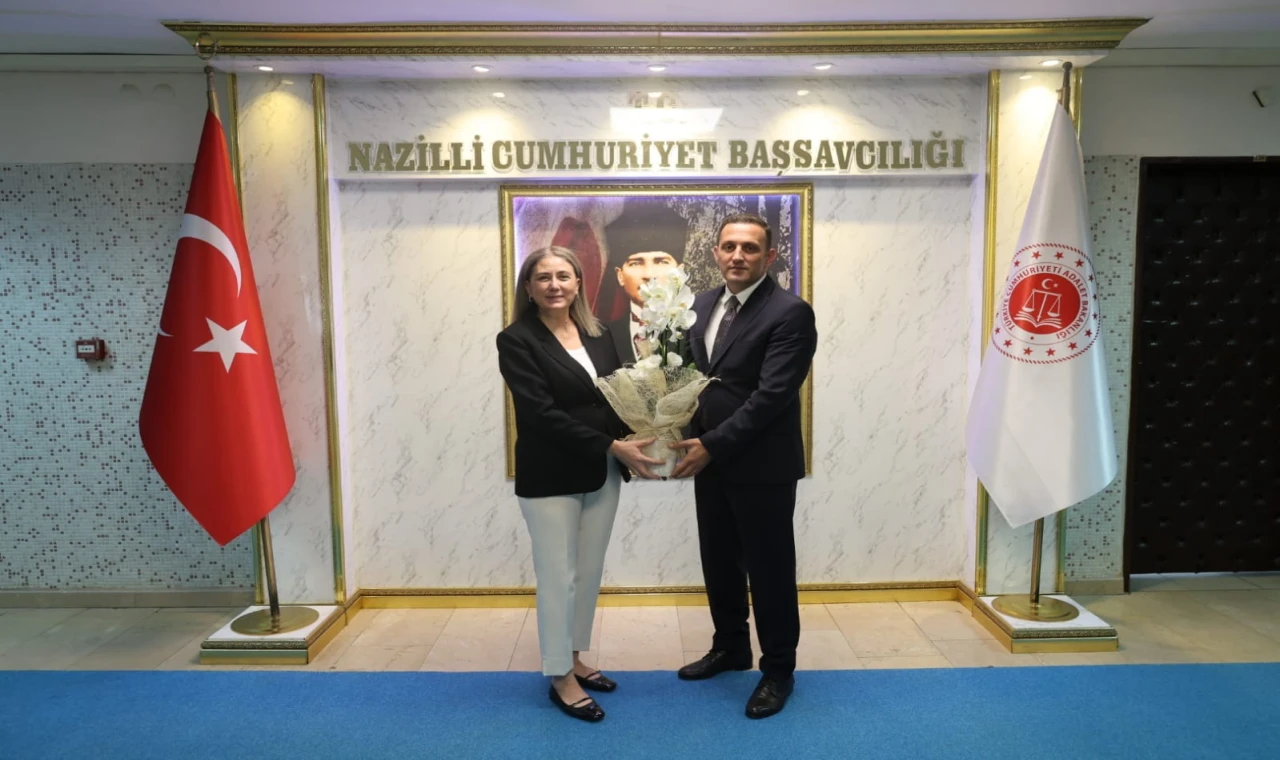 Kaymakam Huriye Küpeli Kan’dan Cumhuriyet Başsavcısı Karartı’ya Hayırlı Olsun Ziyareti