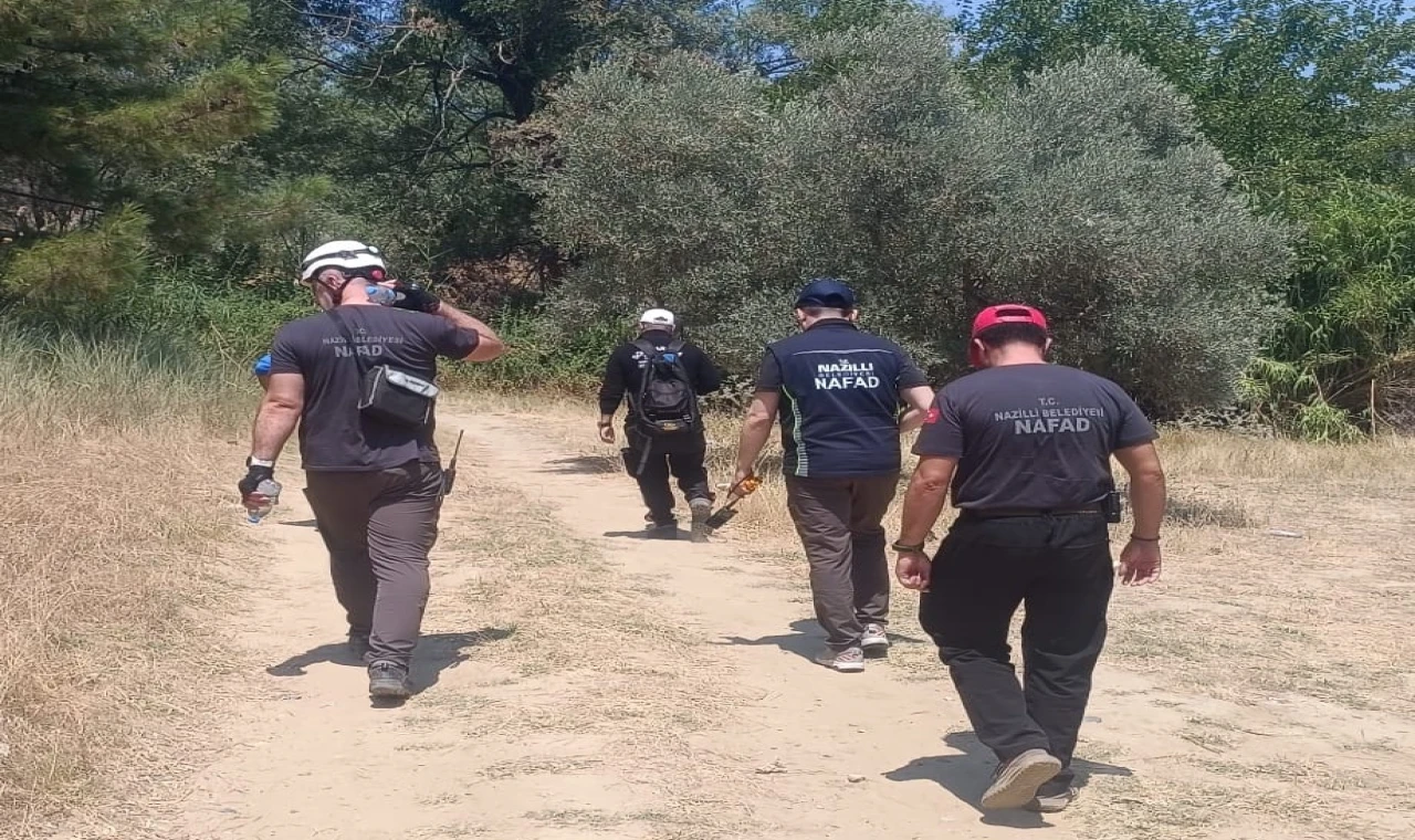 NAFAD EKİBİ SÖKE'DEKİ ARAMA ÇALIŞMALARINA DESTEK VERİYOR
