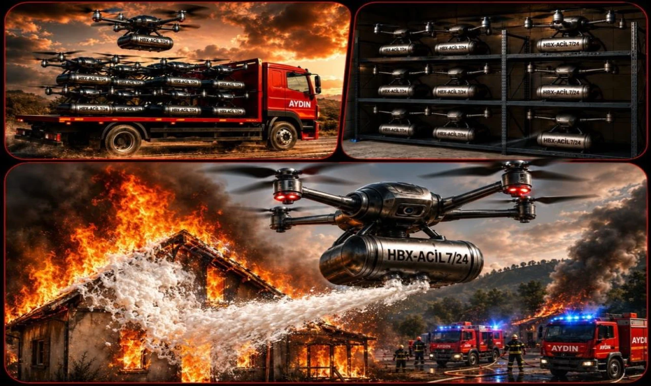 Orman ve arazi yangınları ile mücadelede ‘Akıllı Drone" önerisi