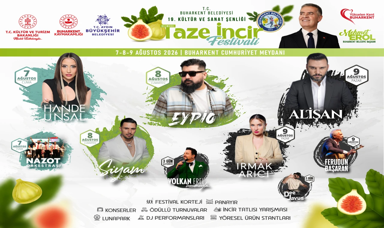 Türkiye'nin İlk ve Tek Taze İncir Festivali Başlıyor
