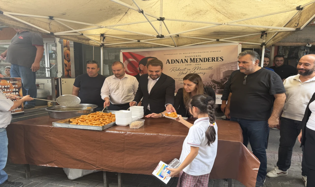 AK Parti Nazilli’den Menderes için lokma hayrı
