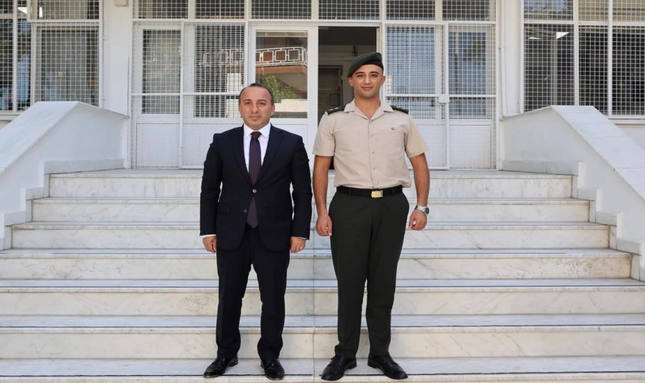 Kaymakam Erdoğan, Çınar'a yeni görevinde başarı diledi