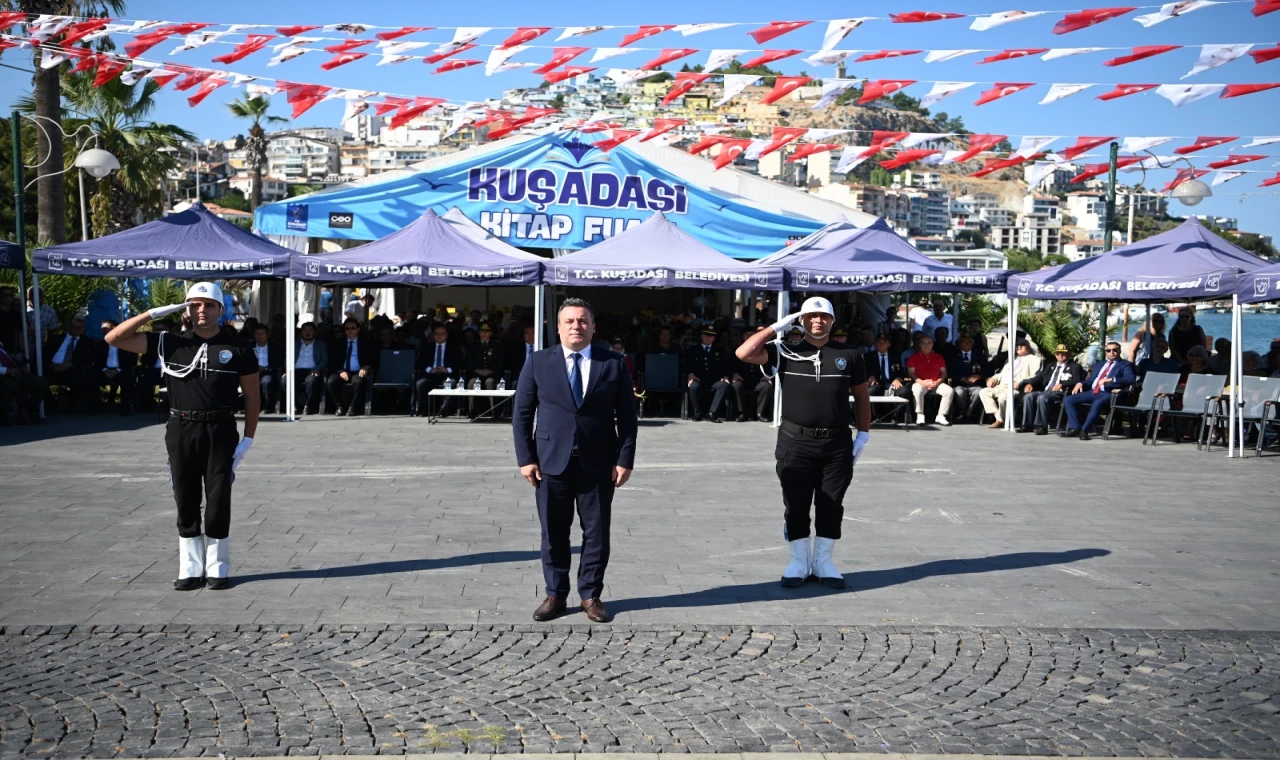 KUŞADASI’NIN DÜŞMAN İŞGALİNDEN KURTULUŞUNUN 104’ÜNCÜ YIL DÖNÜMÜ COŞKUYLA KUTLANDI
