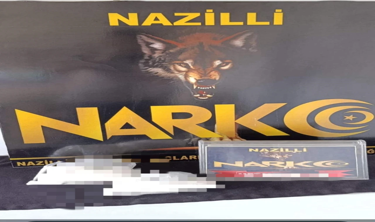 Nazilli’de 756 gram uyuşturucu madde ele geçirildi
