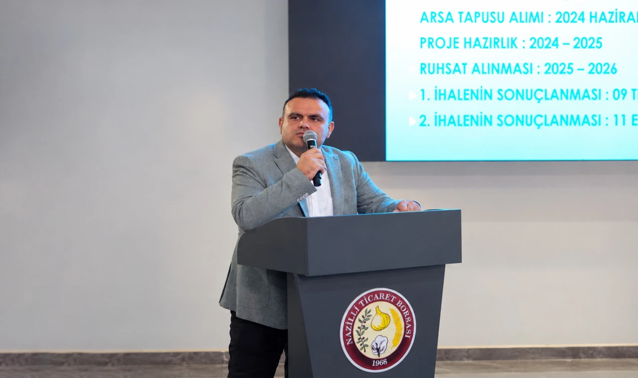 NAZİLLİ’DE TİCARETİN GELECEĞİ MASAYA YATIRILDI: 350’NİN ÜZERİNDE KATILIMLA GÜÇLÜ BULUŞMA