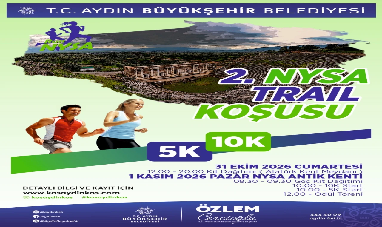 Başkan Çerçioğlu öncülüğünde Doğa ve spor Nysa’da buluşacak