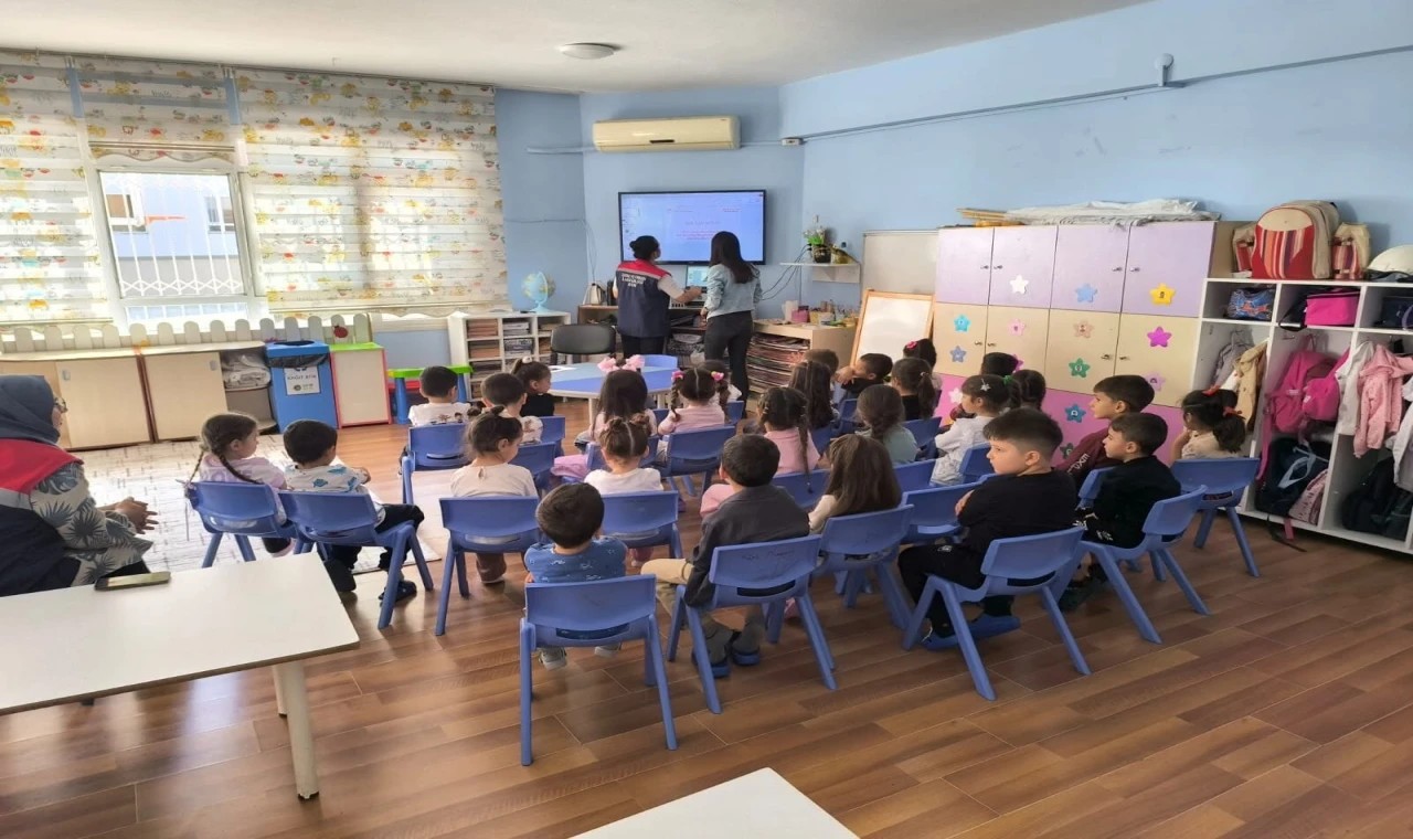Köşk’te minik öğrencilere gıda israfı eğitimi