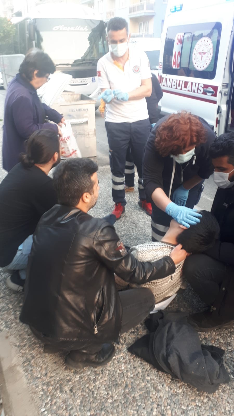 Astım krizi geçiren çocuğun yardımına Mobil Park Ekibi koştu