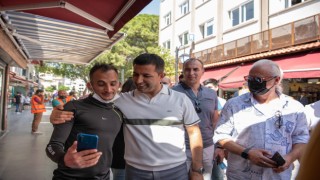 Başkan Günel,Turistik Çarşılarda İncelemede Bulundu