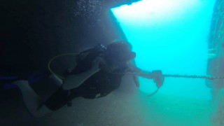 Kuşadası Körfezindeki Batık Dev Uçağa Yoğun İlgi