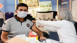 Didim Belediyesine Covid-19 Aşı Stantı Açıldı
