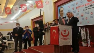 BBP Genel Başkanı Destici Nazilli'de Kongre Heyecanına Ortak Oldu