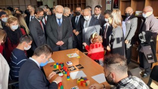 Nazilli'de ilin ilk mezun özel engellilere yönelik Özel Eğitim Kursu