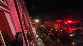 Sultanhisar'da ev yangını