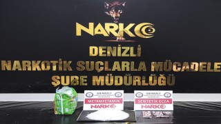 Bebek bezinden 1 kilogram uyuşturucu çıktı