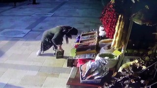 Önce kontrol etti sonra alıp götürdü