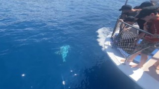 Yunus tur teknesine eşlik etti