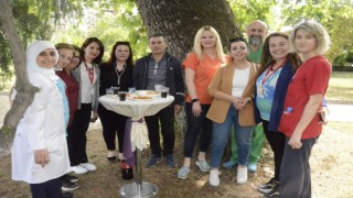 Aydın Atatürk Devlet Hastanesi’nde piknik havasında kutlama